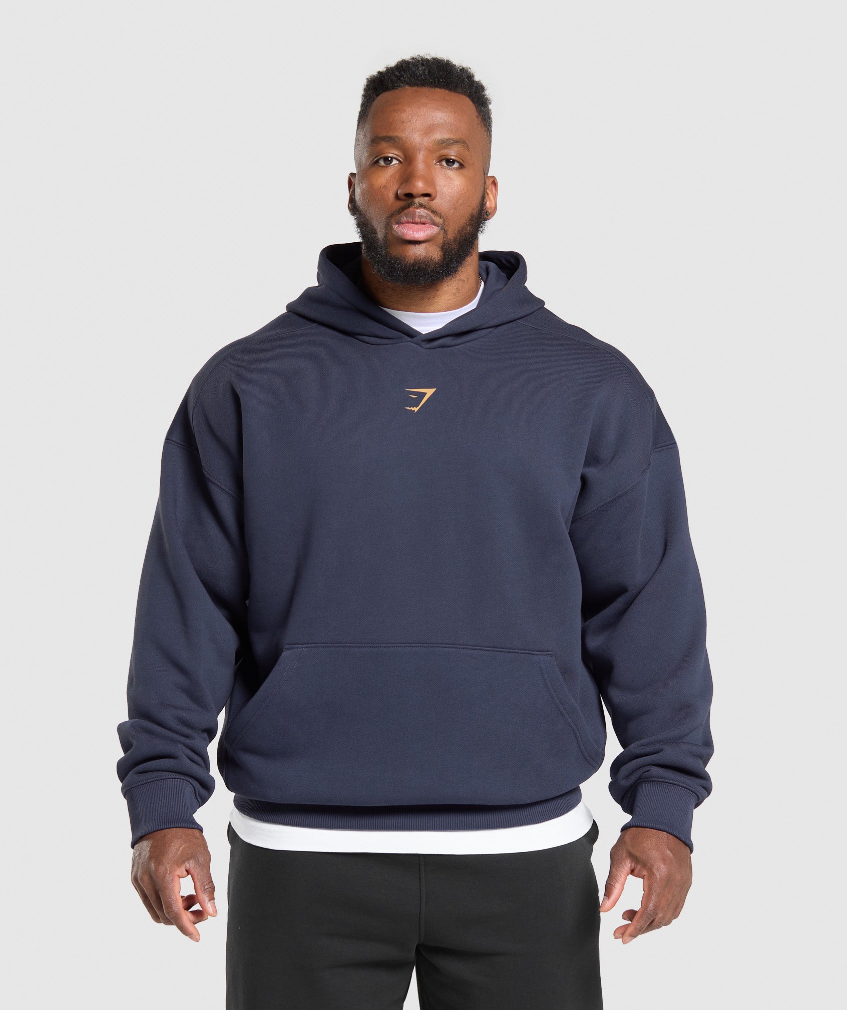 Gymshark Lifting Club Hoodie Heavy Blue