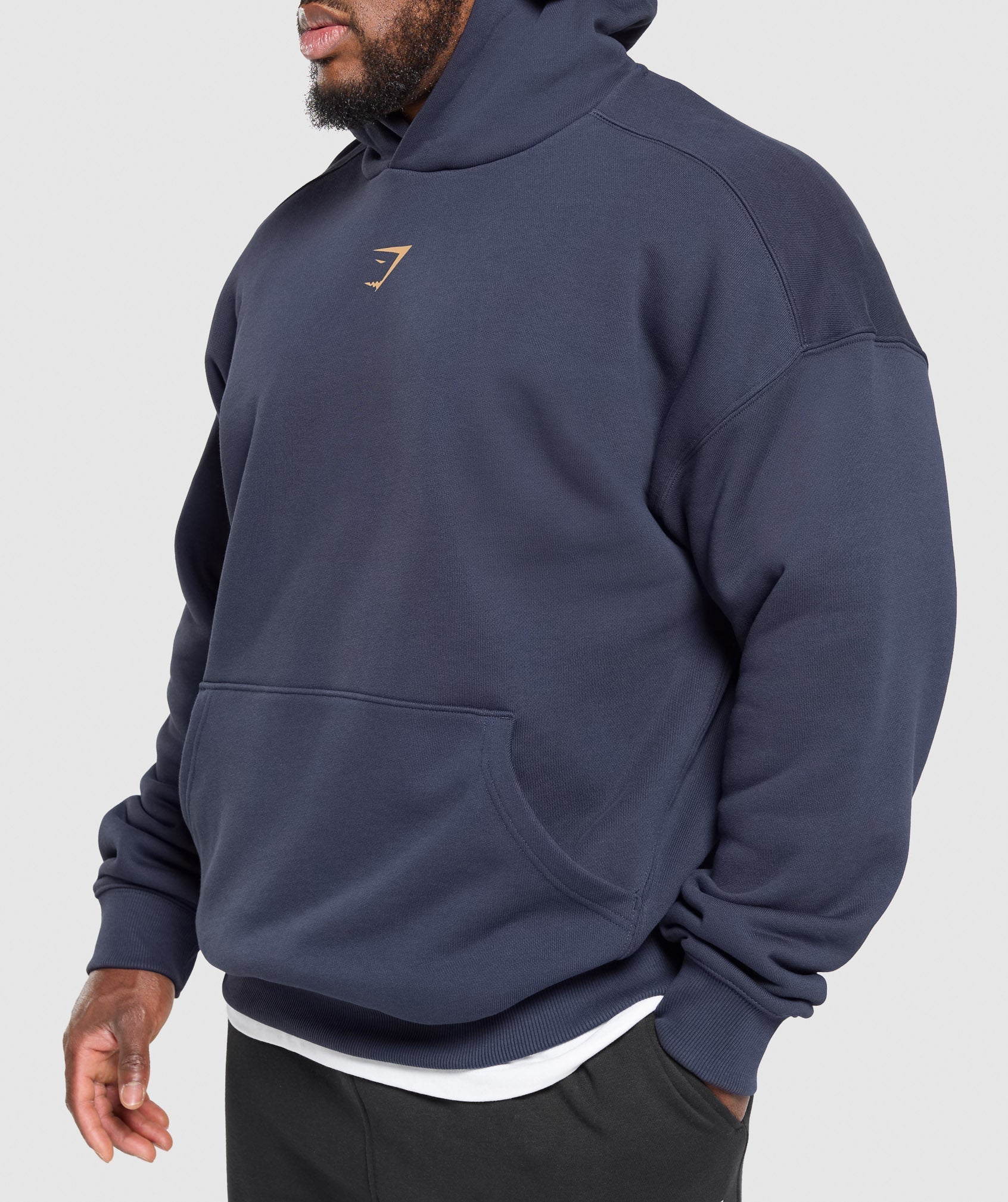 Gymshark Lifting Club Hoodie Heavy Blue