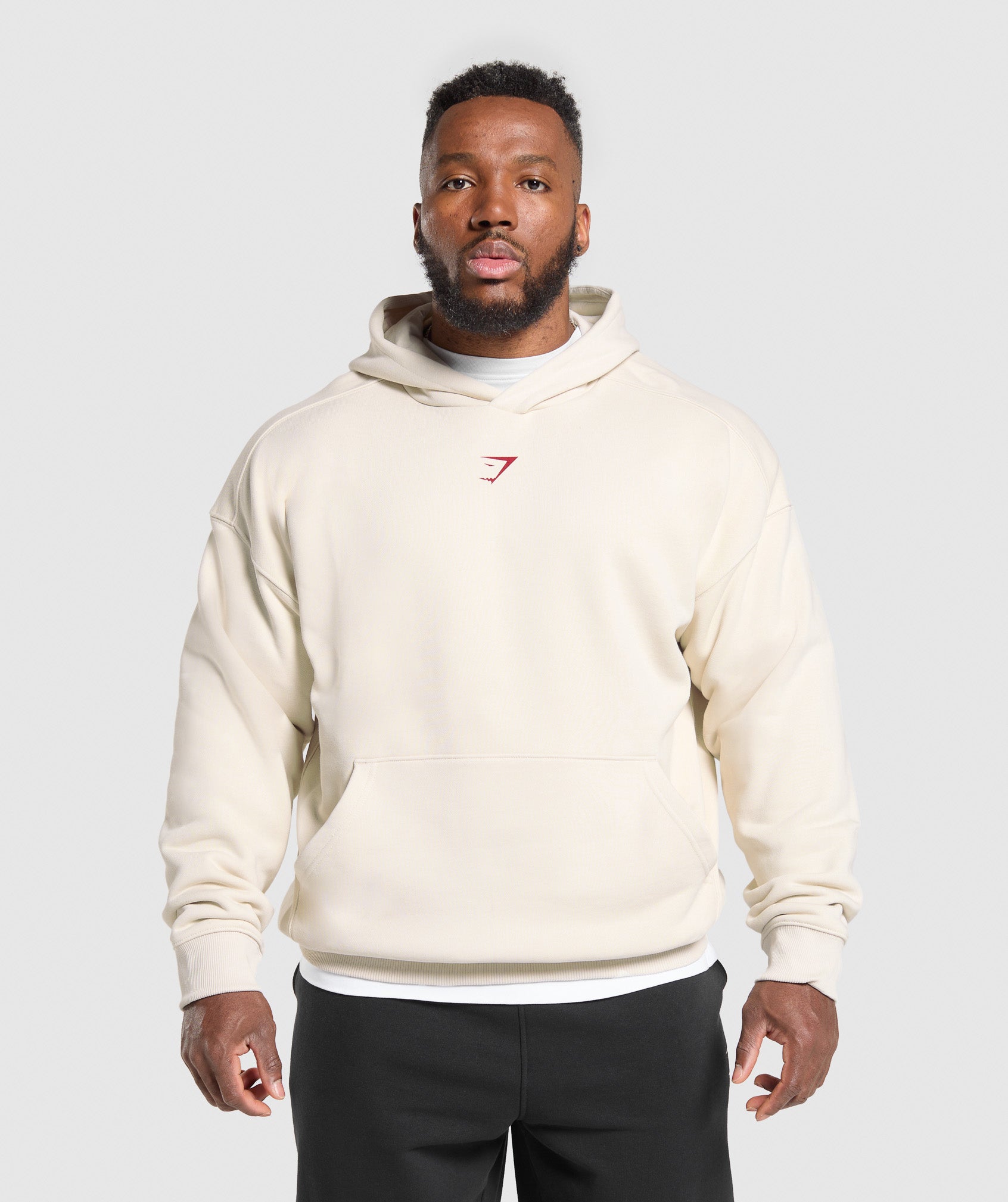 Gymshark Lifting Club Hoodie Oat White