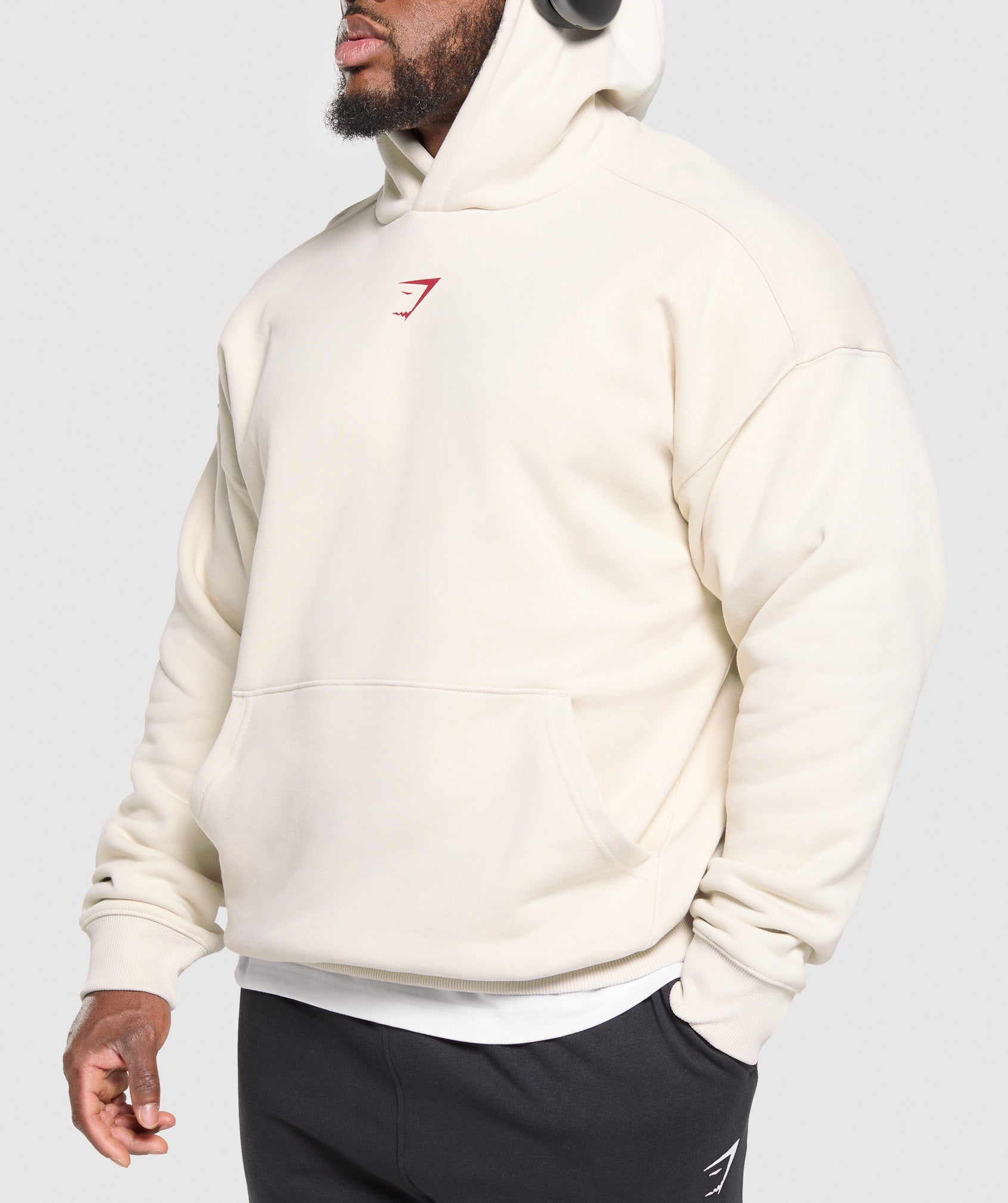 Gymshark Lifting Club Hoodie Oat White
