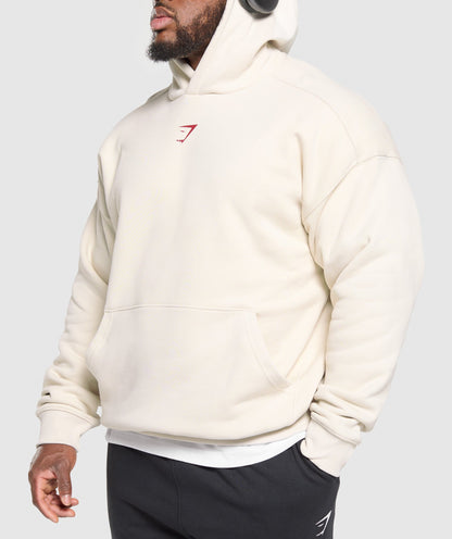 Gymshark Lifting Club Hoodie Oat White