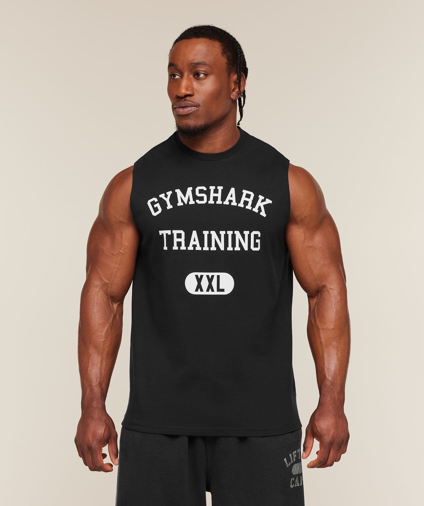 Gymshark Gymshark Training Graphic Tank Black