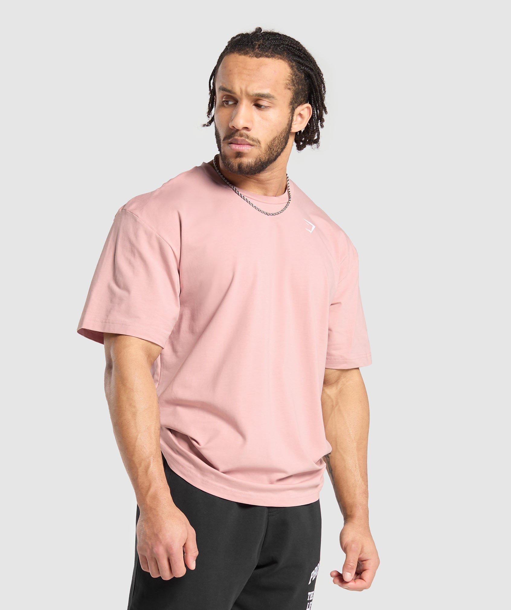 Gymshark Heavy Duty Apparel T-Shirt Light Pink