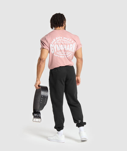 Gymshark Heavy Duty Apparel T-Shirt Light Pink