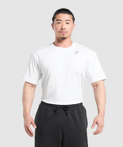 Gymshark Heavy Duty Apparel T-Shirt White