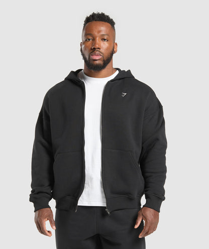 Gymshark Doberman Graphic Hoodie Black
