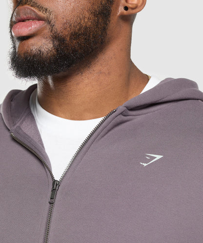 Gymshark Doberman Graphic Hoodie Brushed Purple