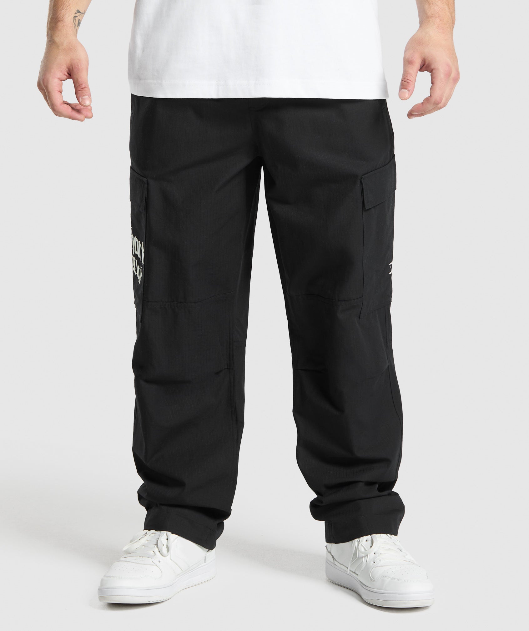 Gymshark Lifting Club Ripstop Cargo Black