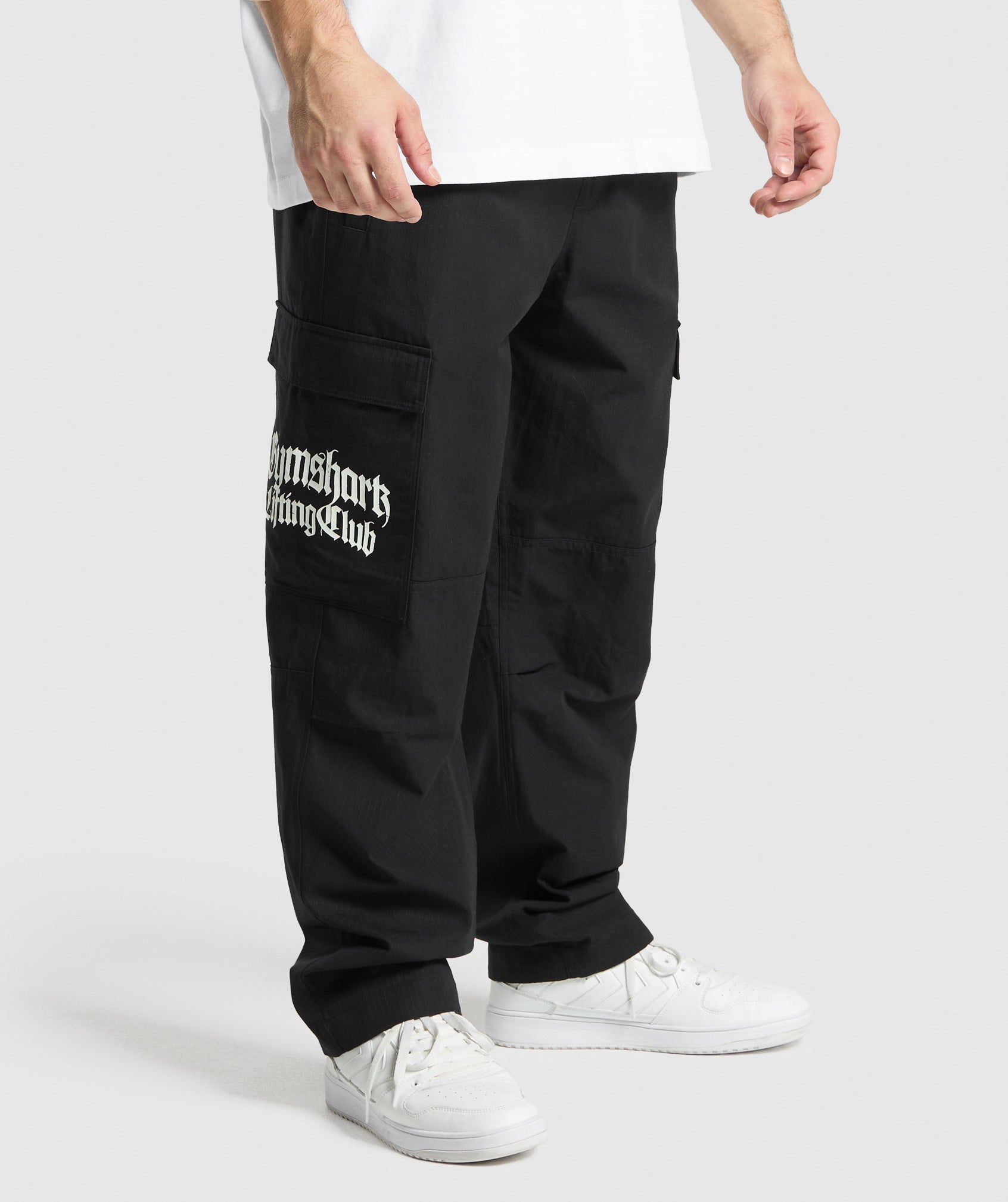 Gymshark Lifting Club Ripstop Cargo Black