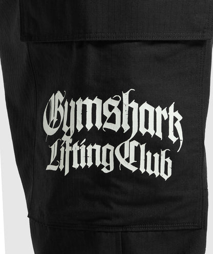 Gymshark Lifting Club Ripstop Cargo Black