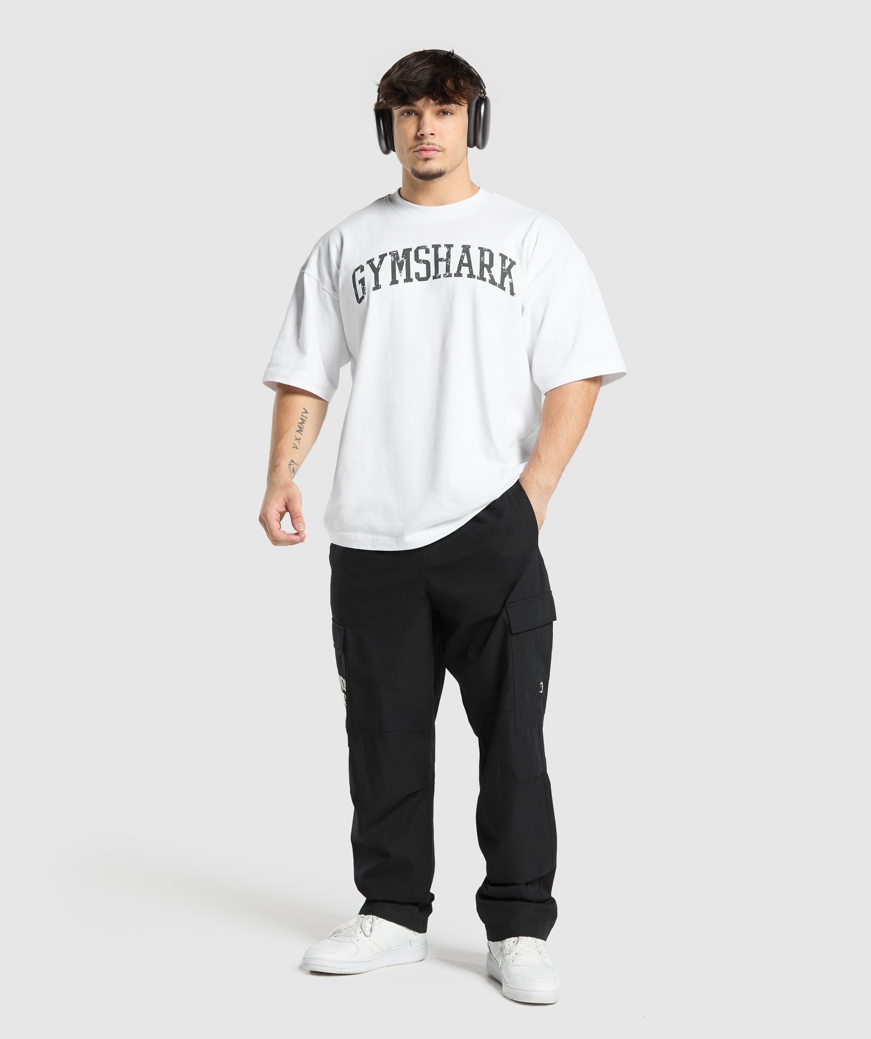 Gymshark Lifting Club Ripstop Cargo Black