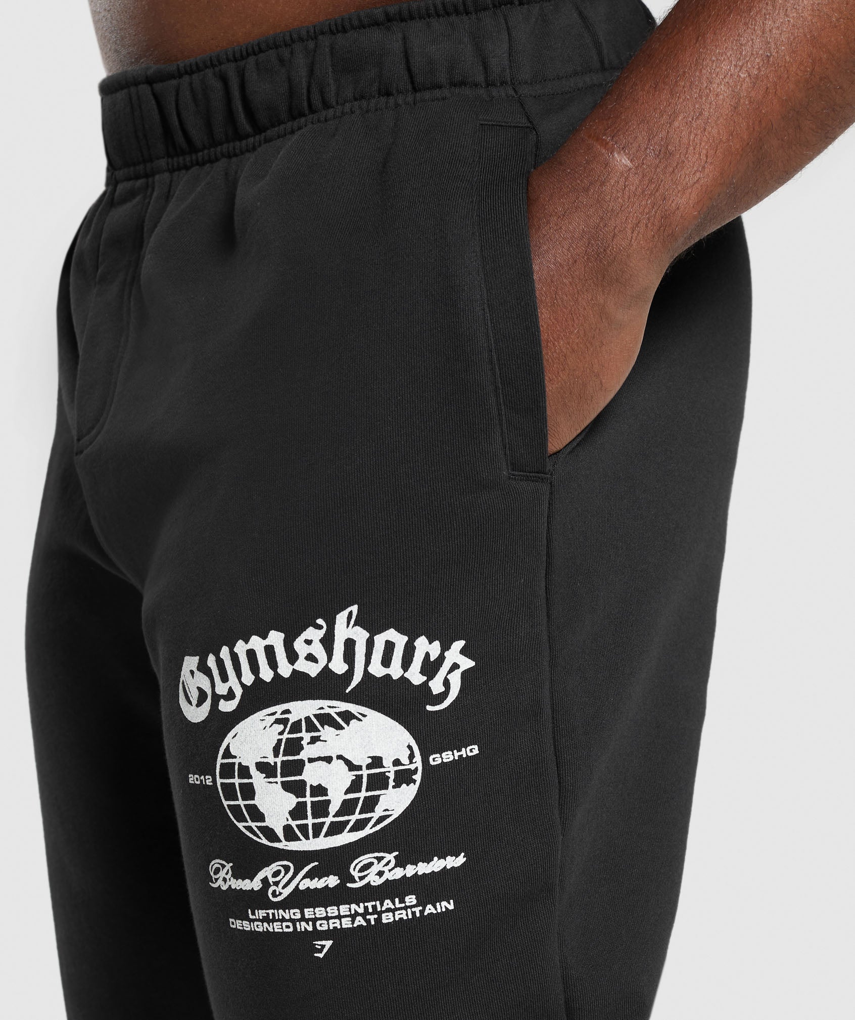 Gymshark Break Your Barriers Joggers Black