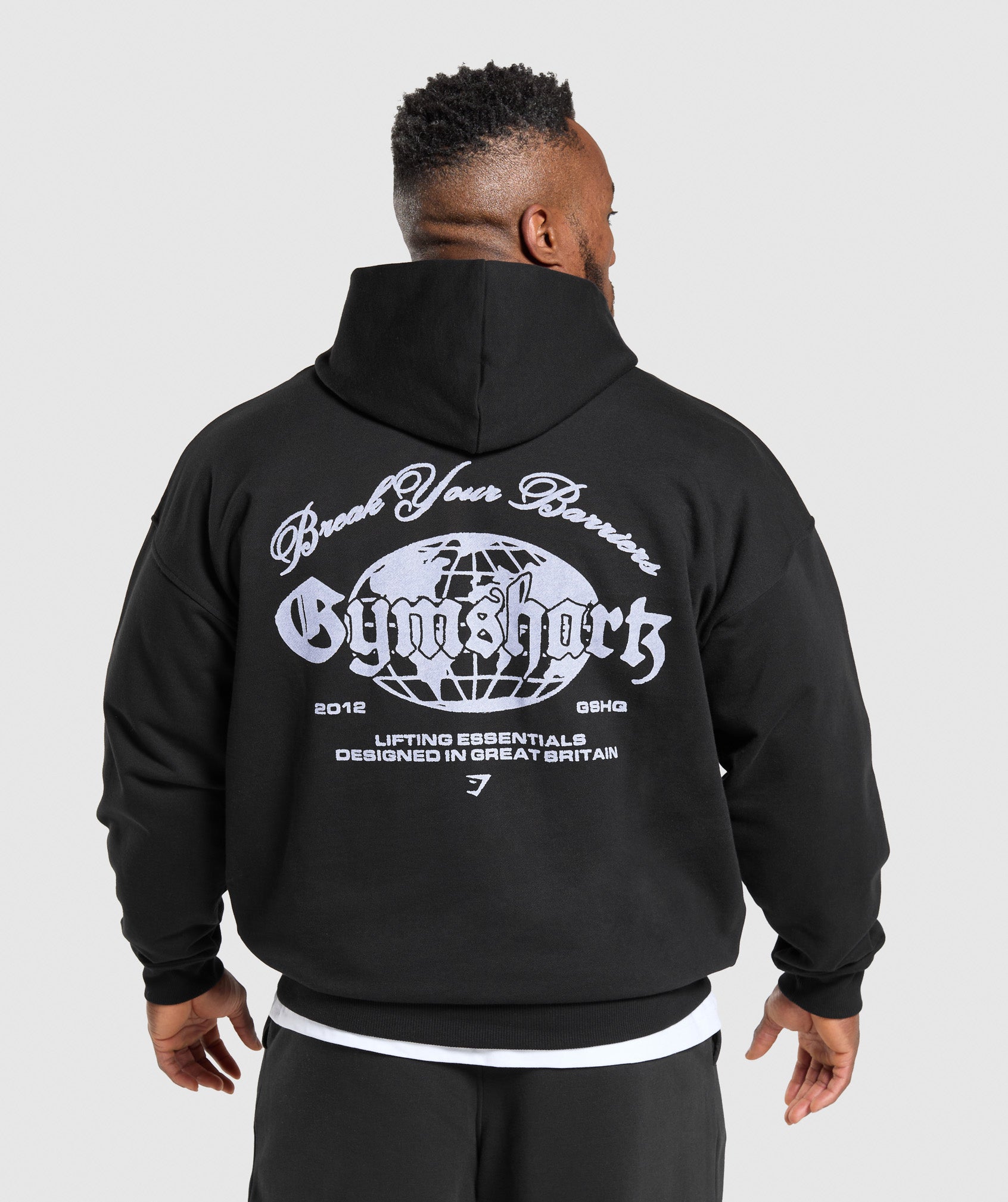 Gymshark Break Your Barriers Hoodie Black