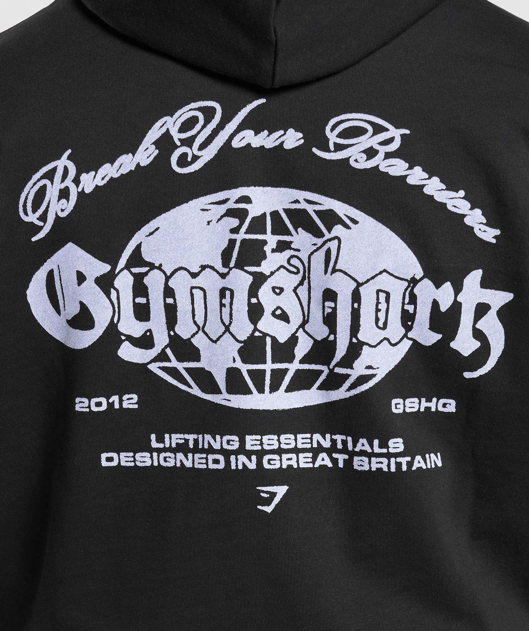 Gymshark Break Your Barriers Hoodie Black