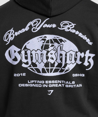 Gymshark Break Your Barriers Hoodie Black
