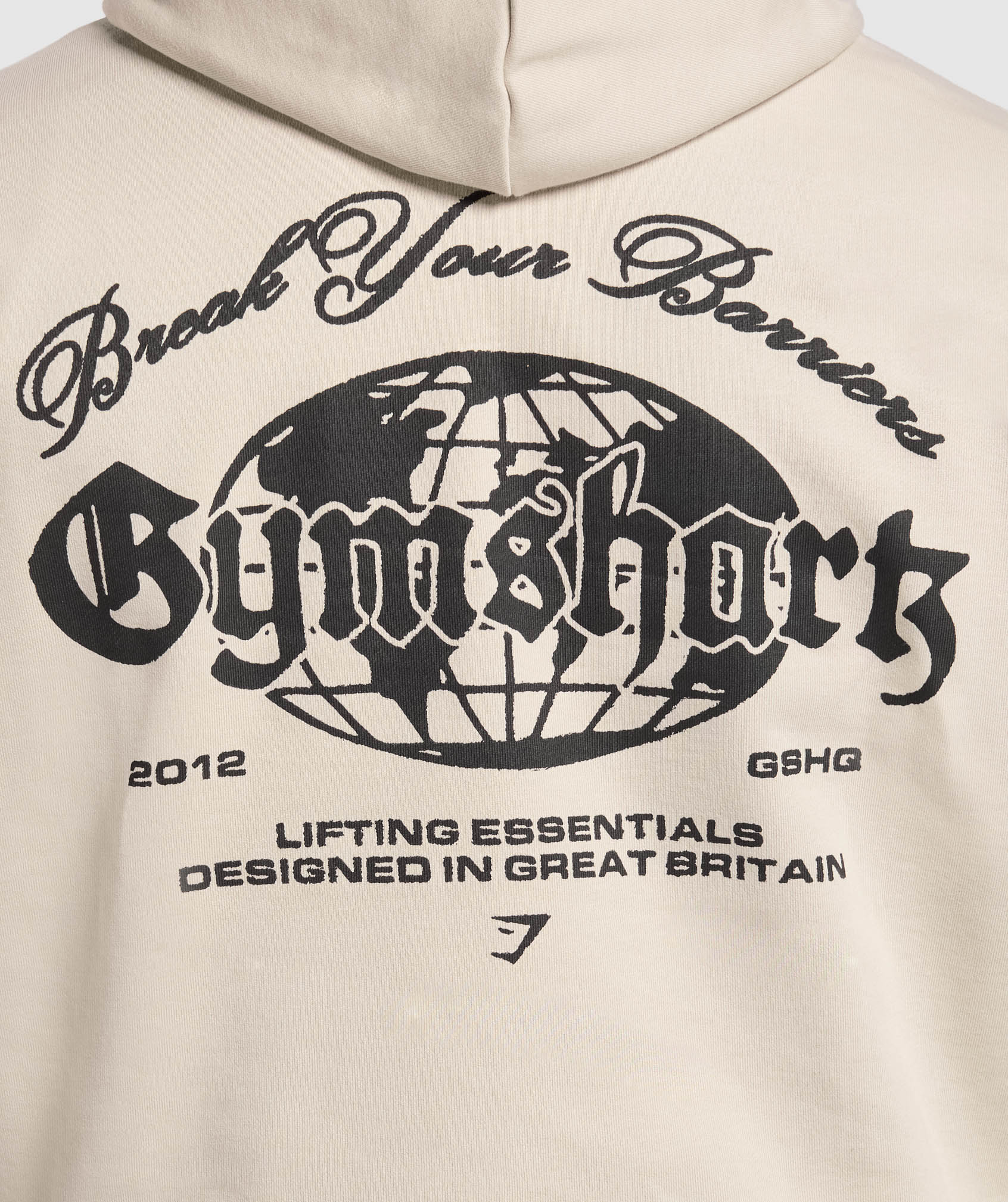 Gymshark Break Your Barriers Hoodie Pebble Grey
