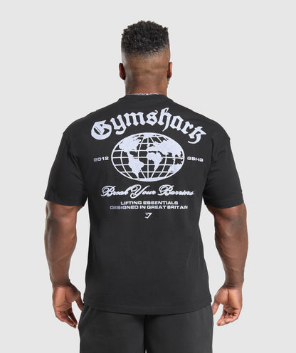 Gymshark Break Your Barriers T-Shirt Black