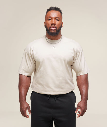 Gymshark Break Your Barriers T-Shirt Pebble Grey