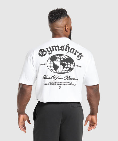 Gymshark Break Your Barriers T-Shirt White