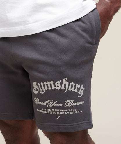 Gymshark Break Your Barriers Shorts Onyx Grey