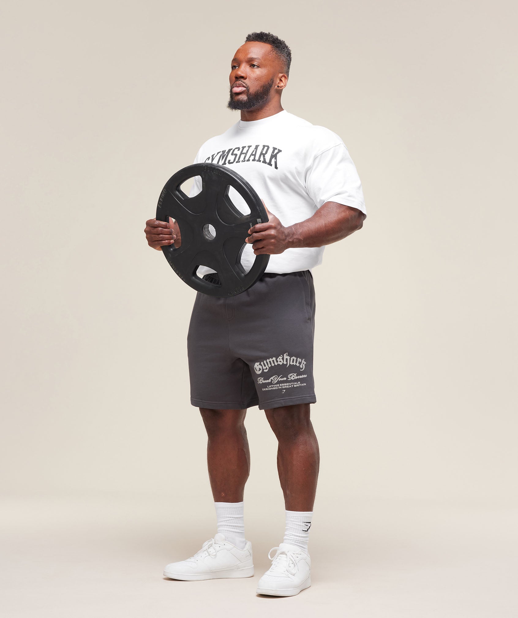 Gymshark Break Your Barriers Shorts Onyx Grey