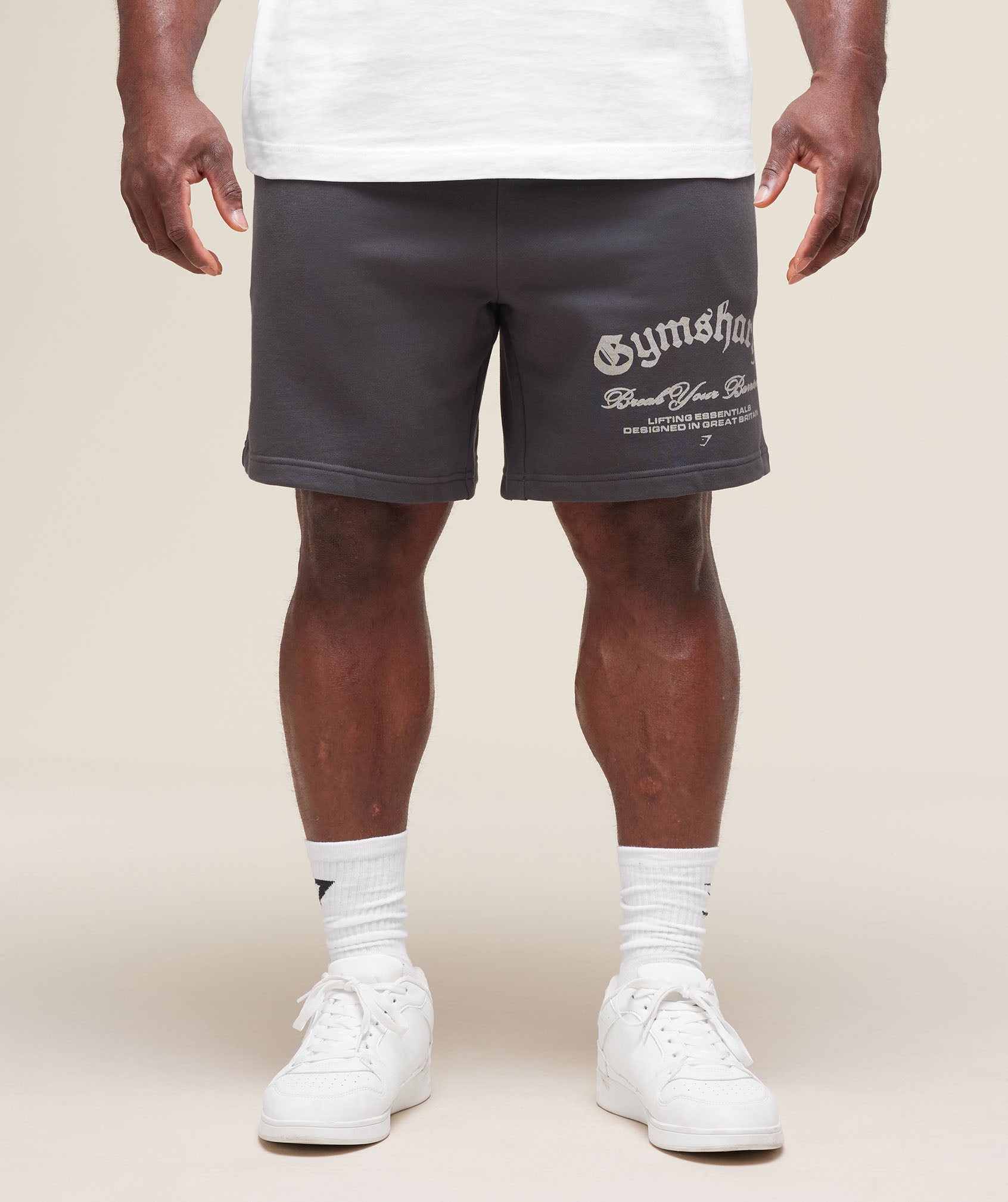Gymshark Break Your Barriers Shorts Onyx Grey