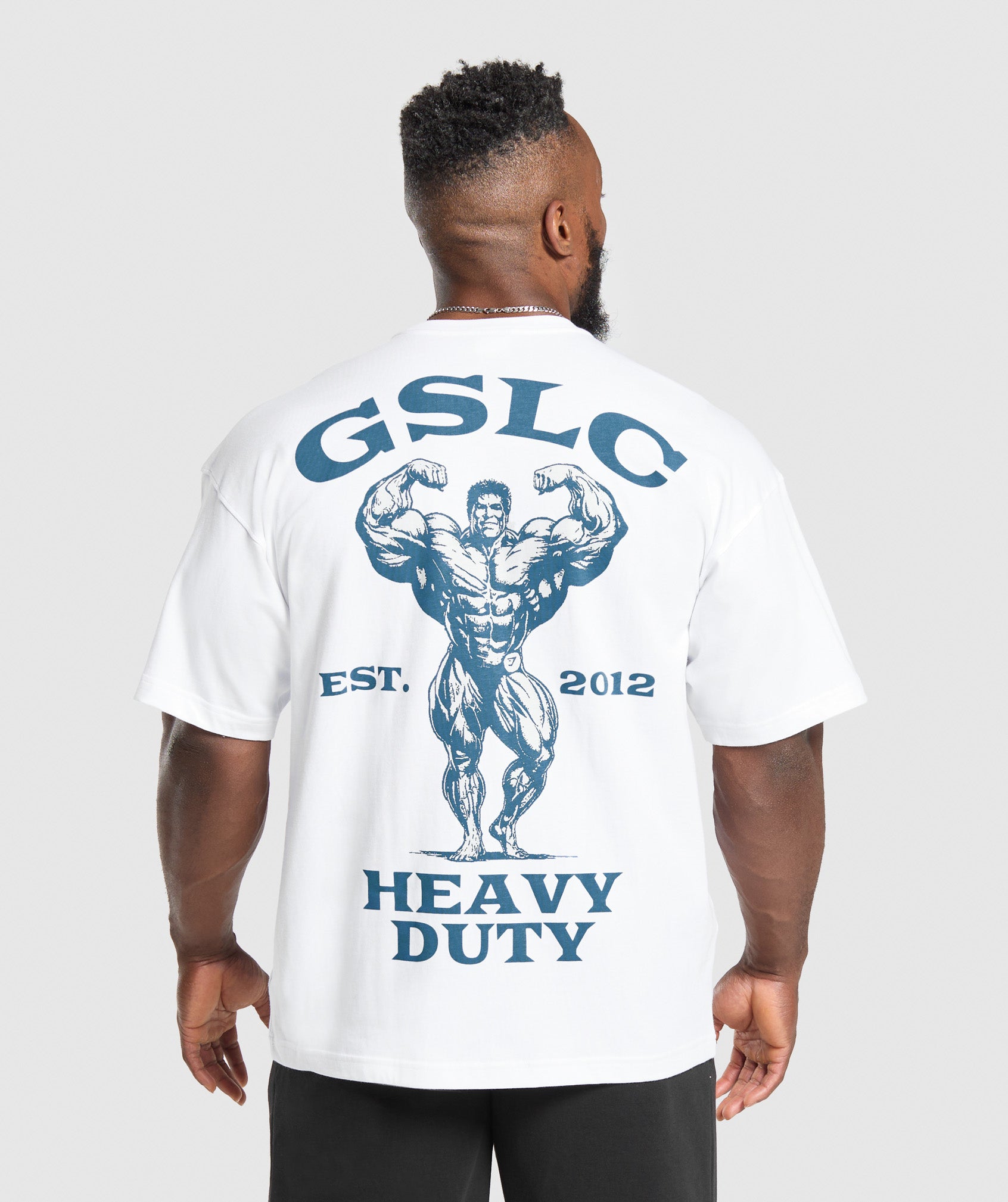 Gymshark Heavy Duty T-Shirt White