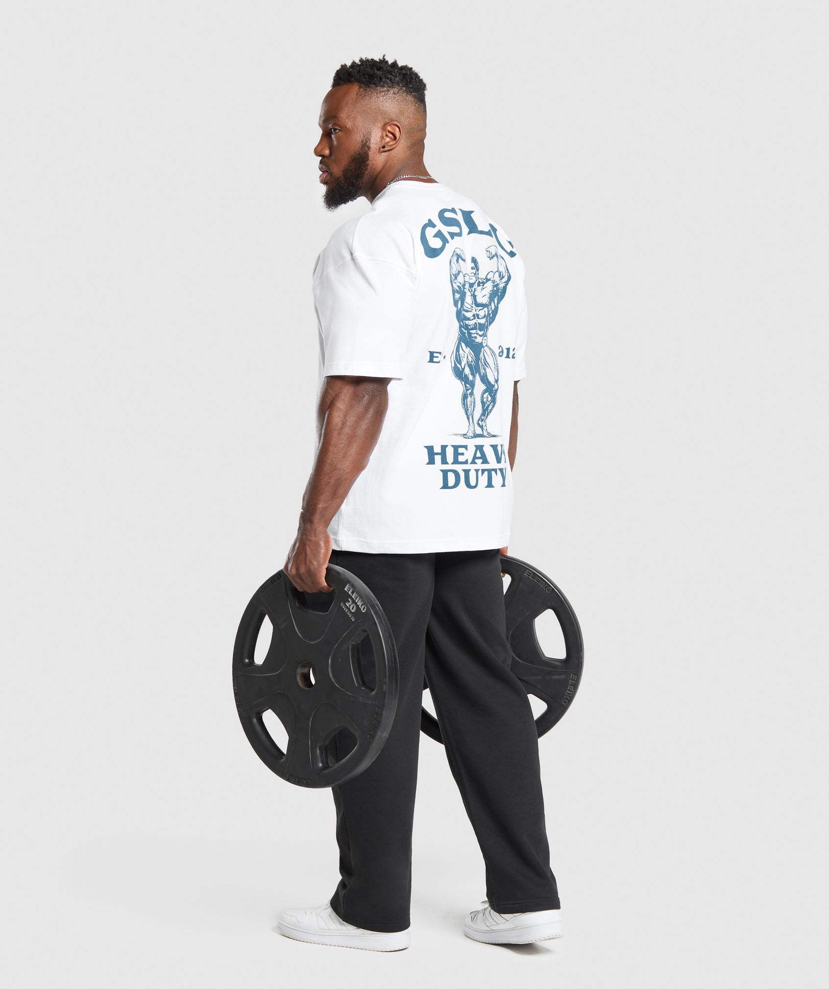 Gymshark Heavy Duty T-Shirt White