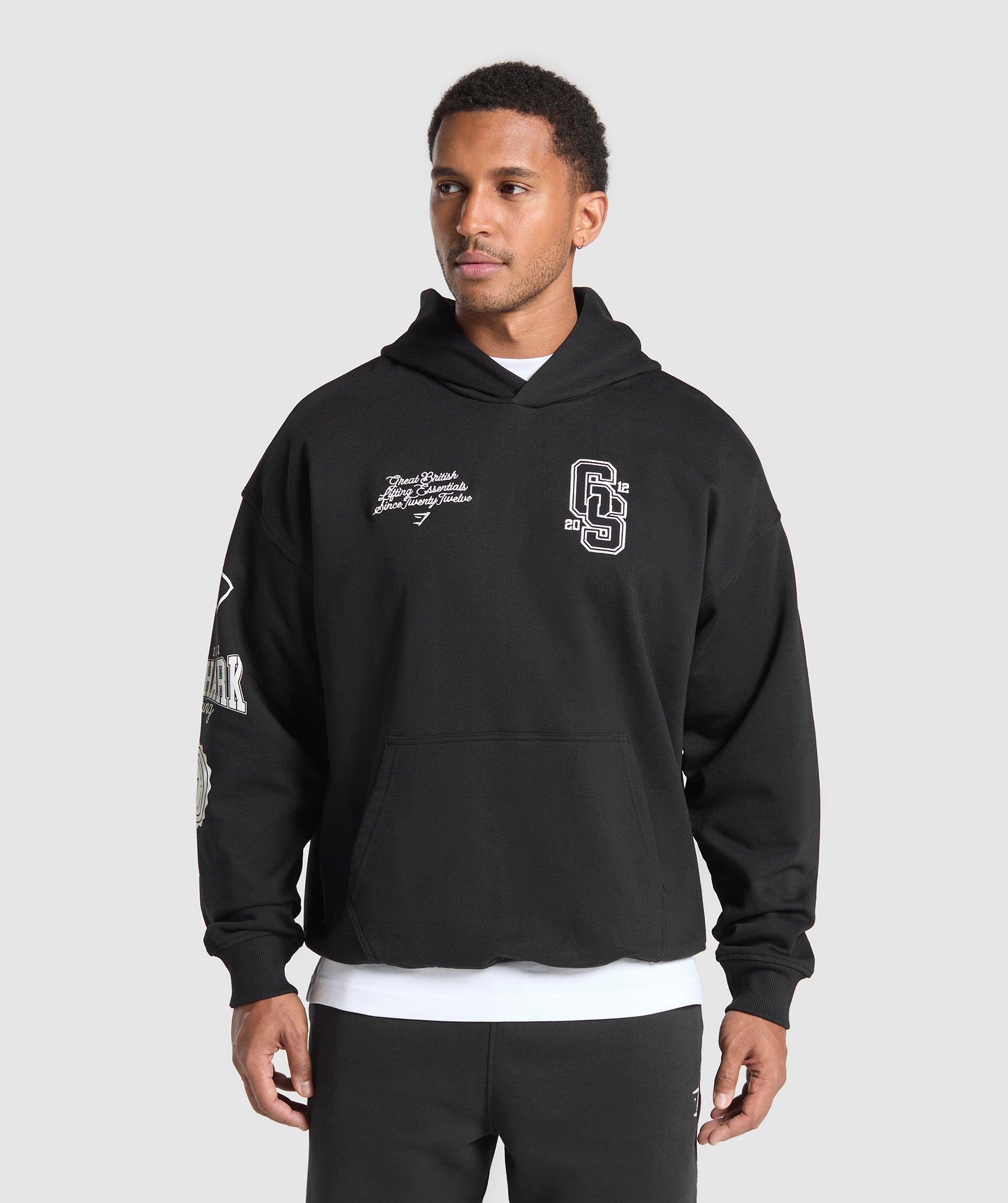 Gymshark Lifting Essentials Hoodie Black