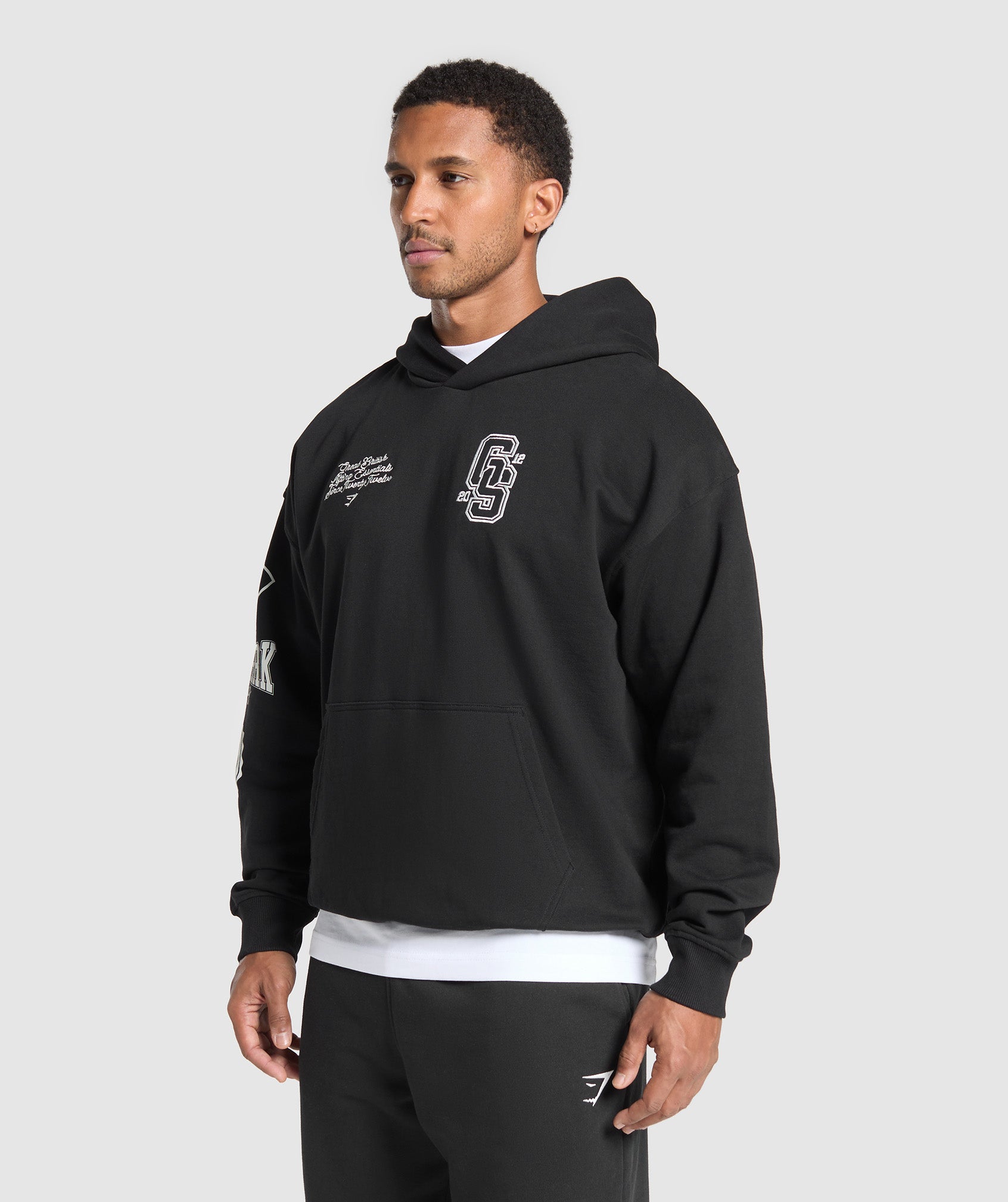 Gymshark Lifting Essentials Hoodie Black