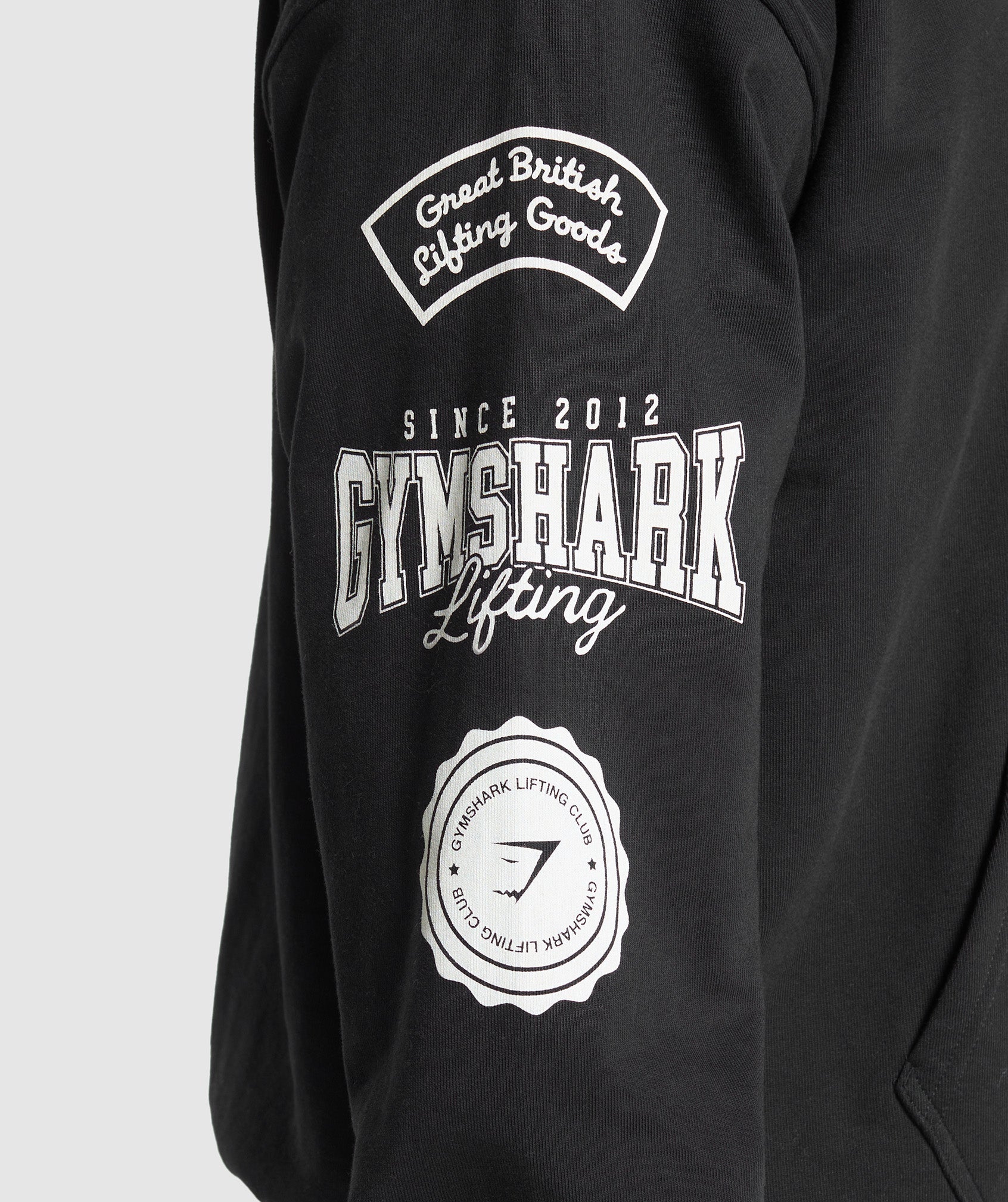 Gymshark Lifting Essentials Hoodie Black