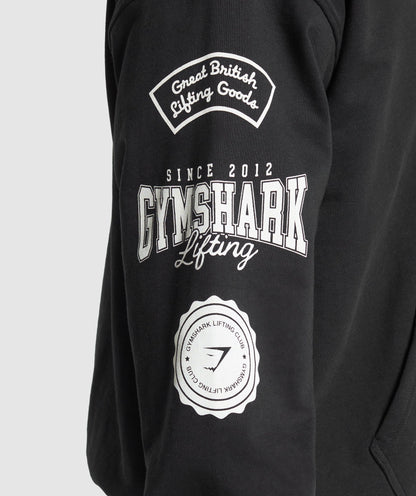 Gymshark Lifting Essentials Hoodie Black