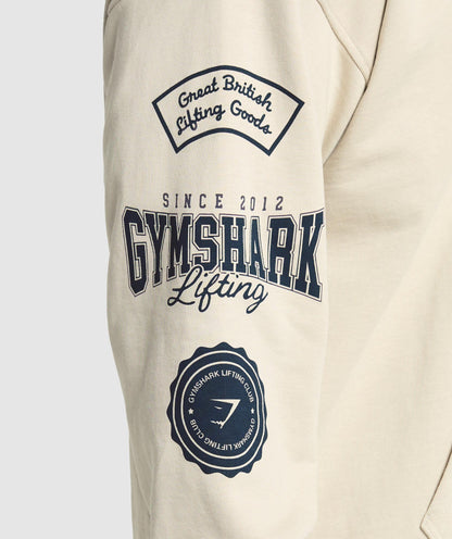 Gymshark Lifting Essentials Hoodie Pebble Grey