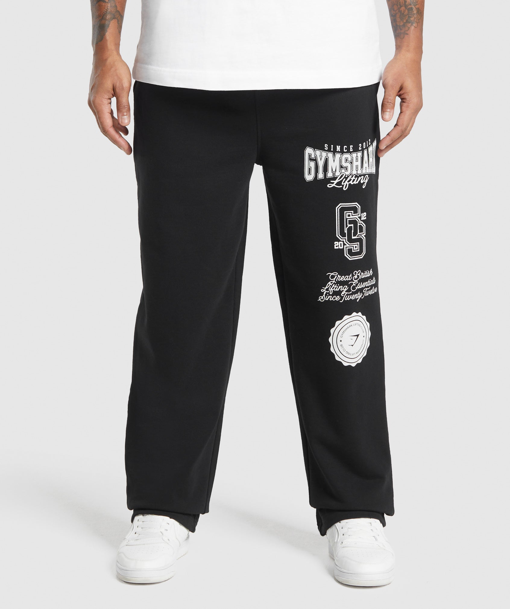 Gymshark Lifting Essentials Straight Leg Pant Black