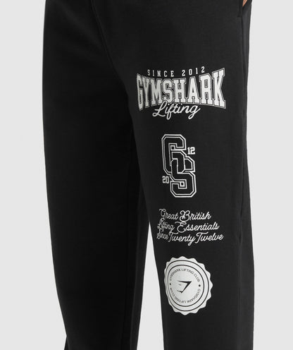 Gymshark Lifting Essentials Straight Leg Pant Black