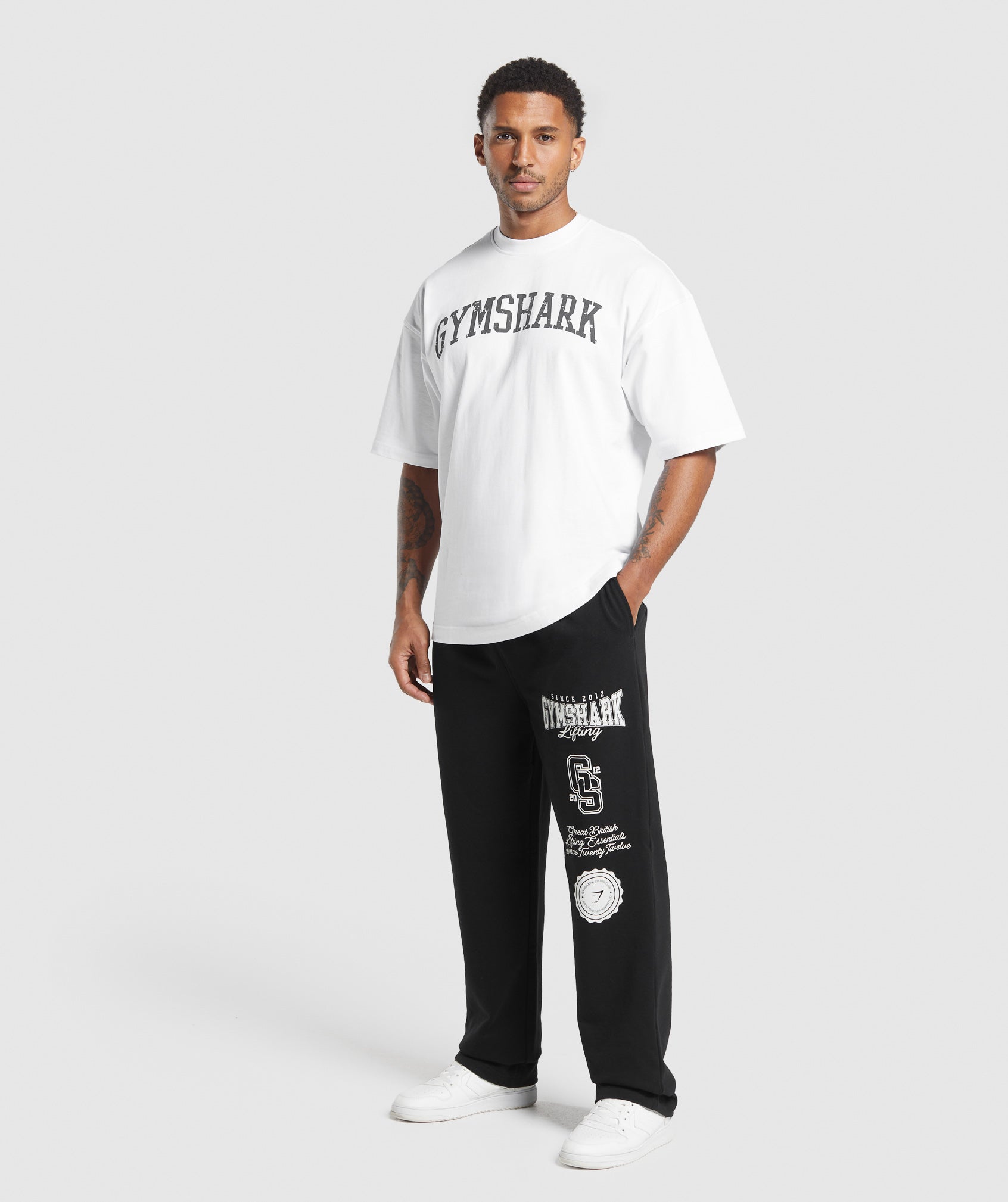 Gymshark Lifting Essentials Straight Leg Pant Black