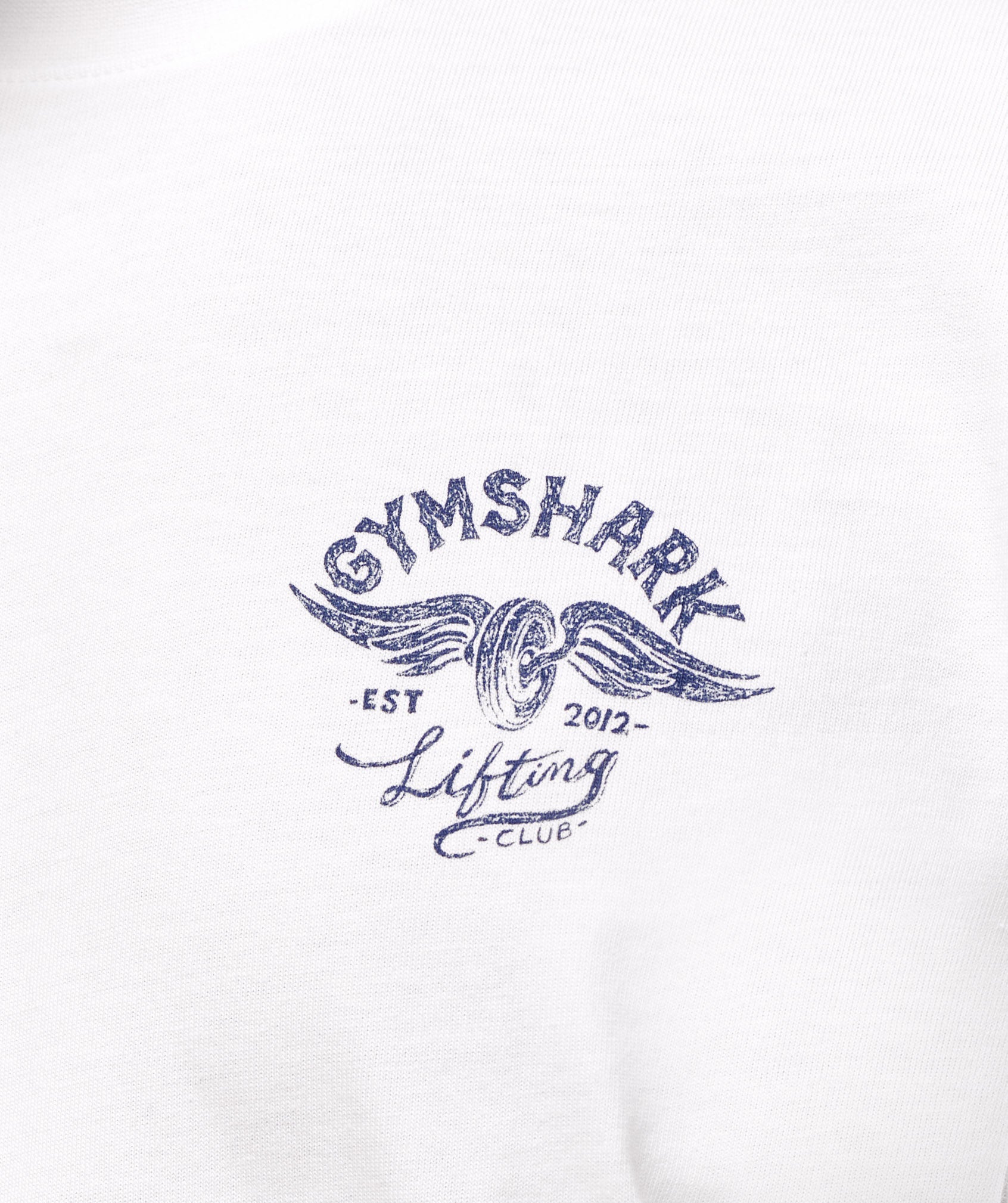 Gymshark Flying Weights T-Shirt White