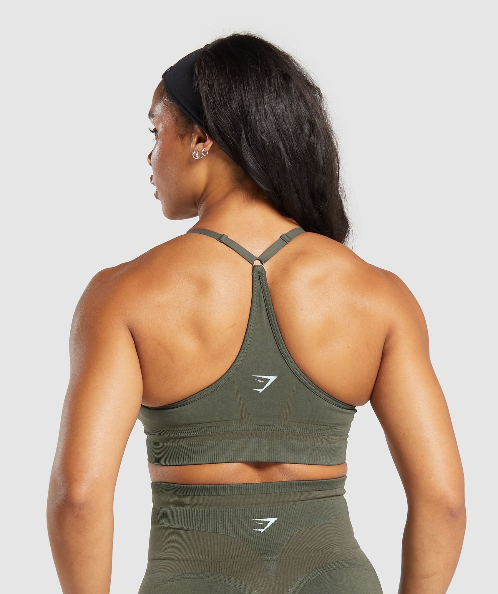 Women's Gymshark Boost Bra Strength Green