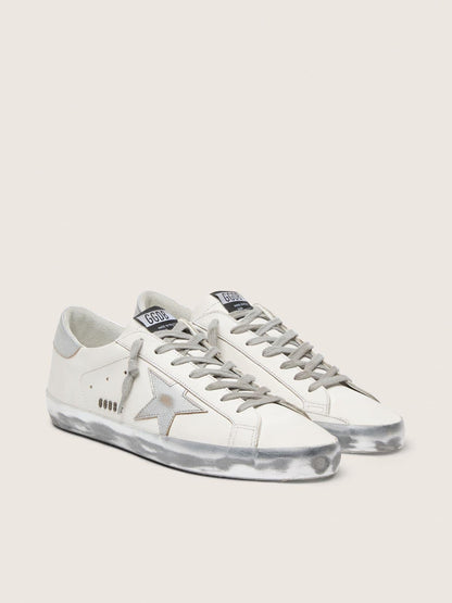 Golden Goose Mens Super-Star With Laminated Star And Heel Tab Mens