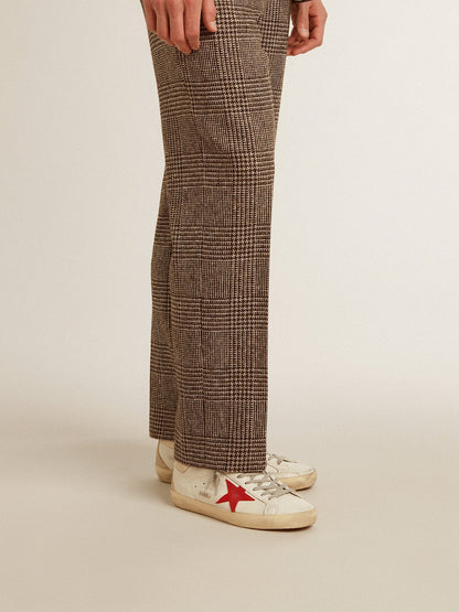 Golden Goose Mens Super-Star In Nappa With Red Star And Cream Leather Heel Tab Mens