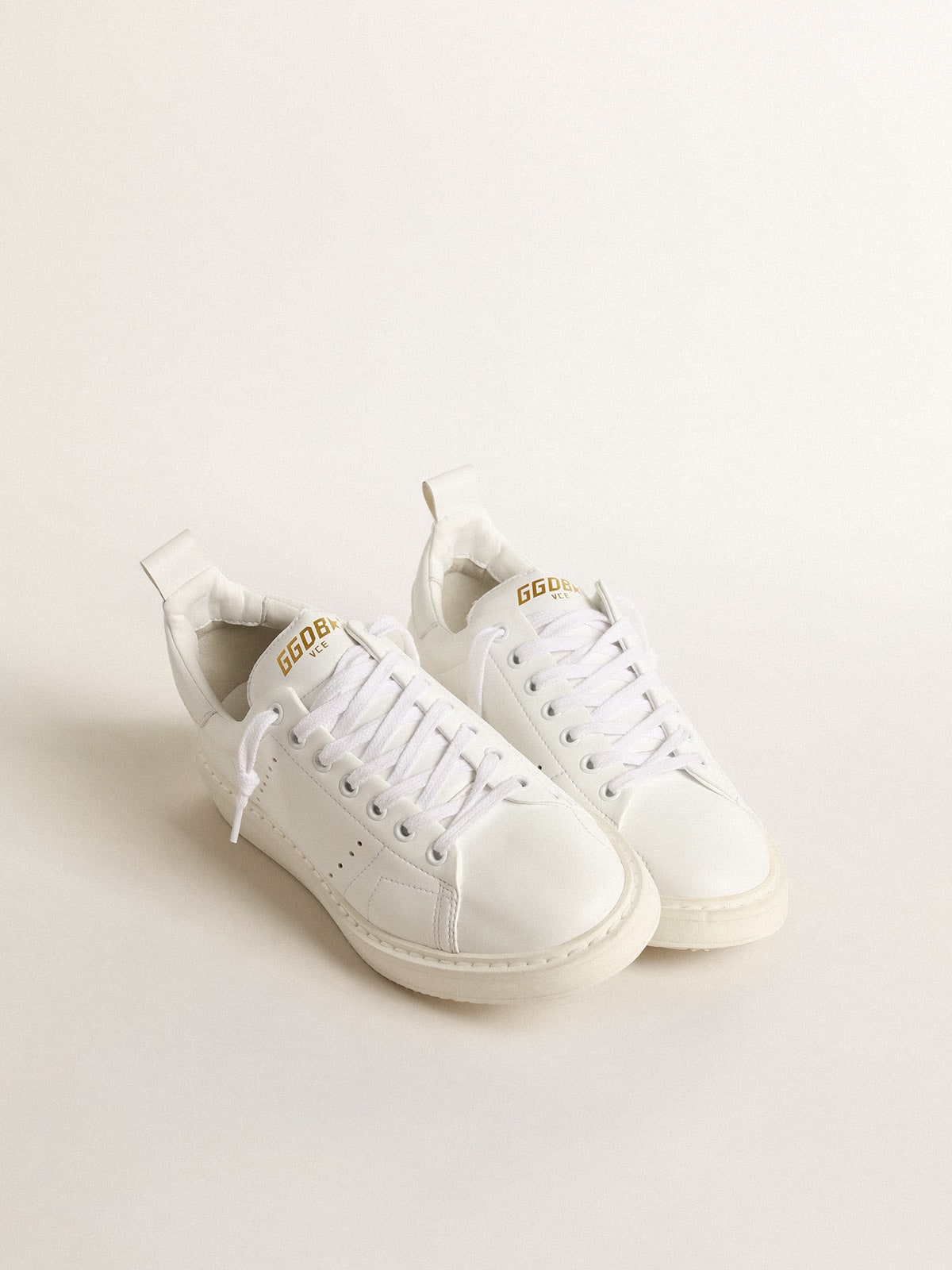 Golden Goose Mens Bio-Based Starter With White Star And Heel Tab Mens