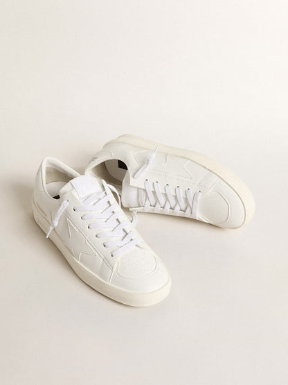 Golden Goose Mens Bio-Based Stardan With White Star And Heel Tab Mens