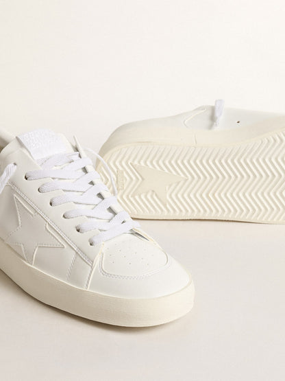 Golden Goose Mens Bio-Based Stardan With White Star And Heel Tab Mens