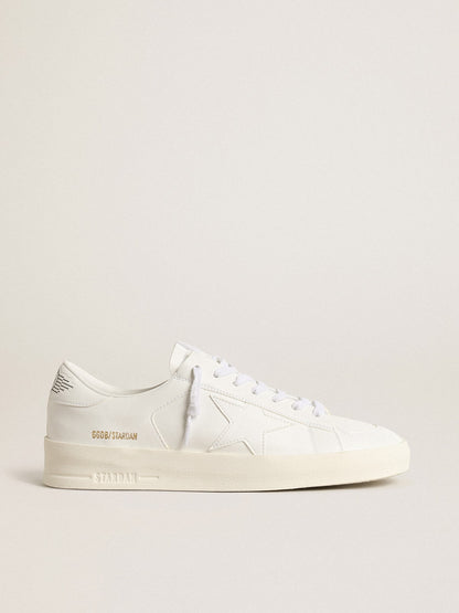 Golden Goose Mens Bio-Based Stardan With White Star And Heel Tab Mens