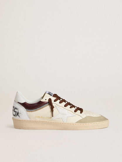 Golden Goose Mens Ball Star Ltd In Nappa With Nappa Star And Leather Heel Tab Mens