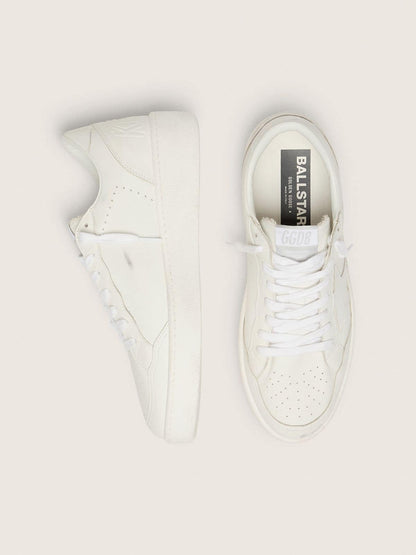 Golden Goose Mens Ball Star With White Leather Star And Heel Tab Mens