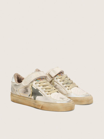 Golden Goose Mens Ball Star Lab With Velcro Fastening Mens