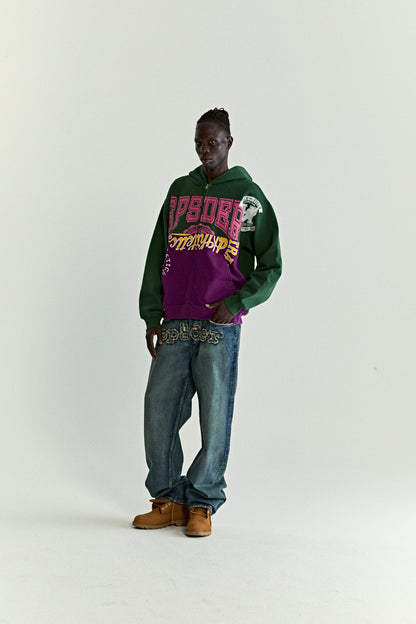 Sp5der Campers Field ZIP UP Hoodie