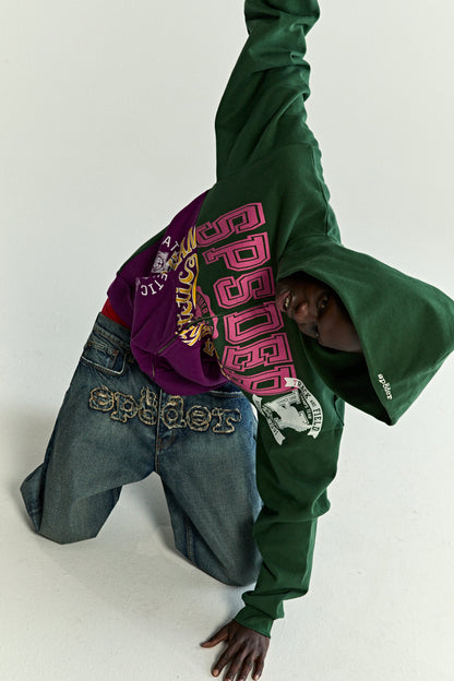 Sp5der Campers Field ZIP UP Hoodie