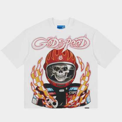 Godspeed Road Rage T-Shirt NG (White)